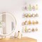 6 Pack Acrylic Shelves for Wall Storage, 15" x 4“ Floating Bookshelves for Kids, Display Shelf Organizer for Bathroom, Bedroom, Living Room, Kitchen, Room Decor, Clear